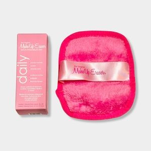The Original MakeUp Make Up Eraser Remover Daily Pink Face Cloth Mini Travel